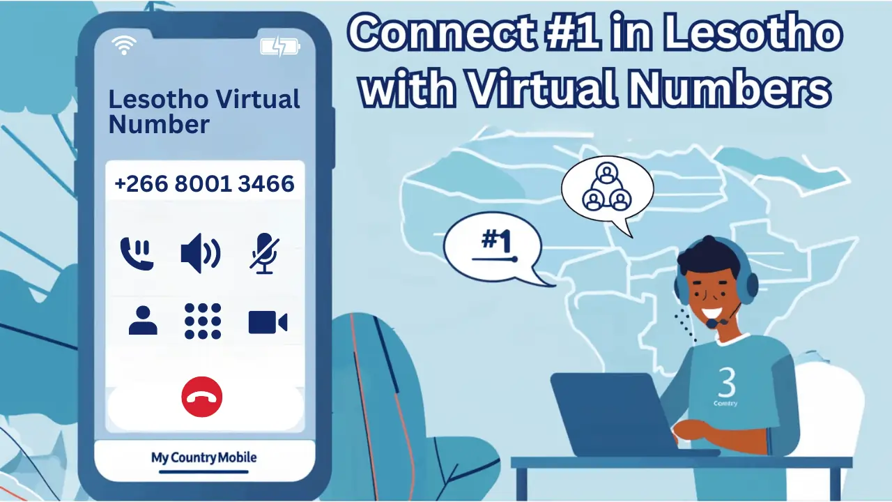 Read more about the article Connect #1 in Lesotho with Virtual Numbers: My Country Mobile