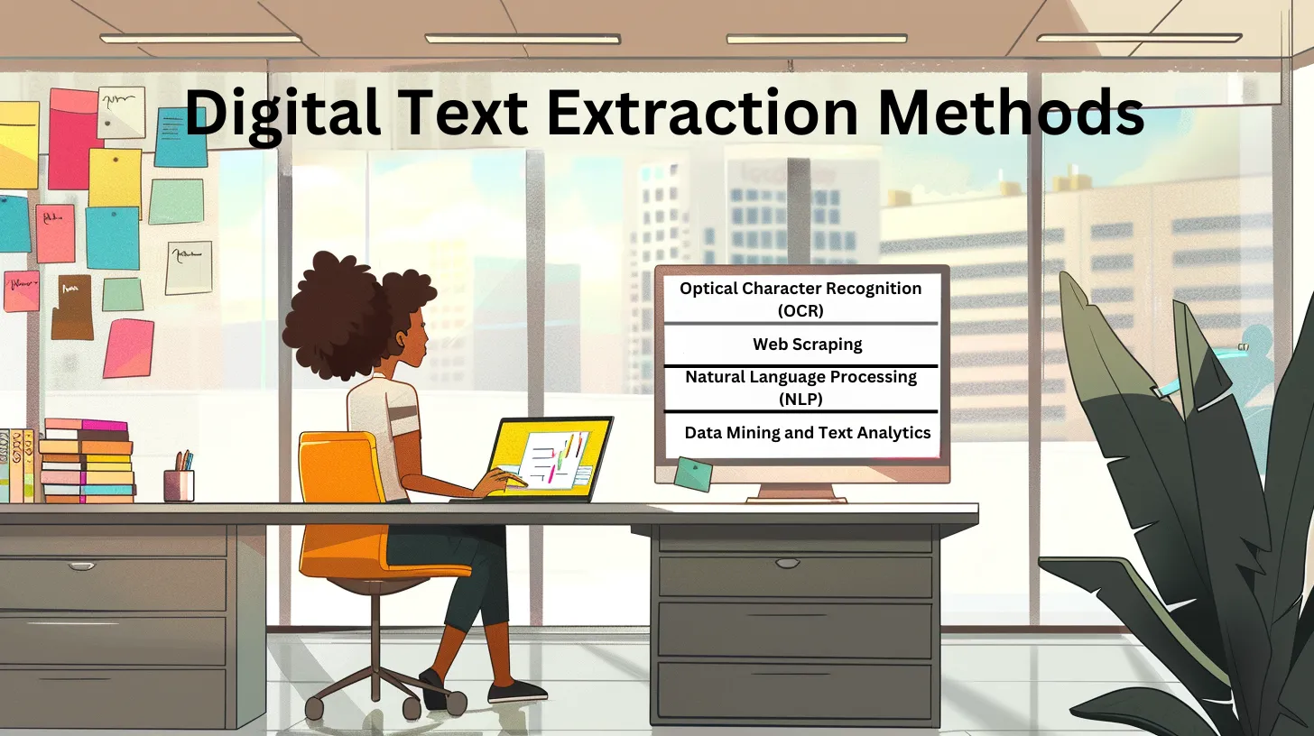 Digital Text Extraction Methods