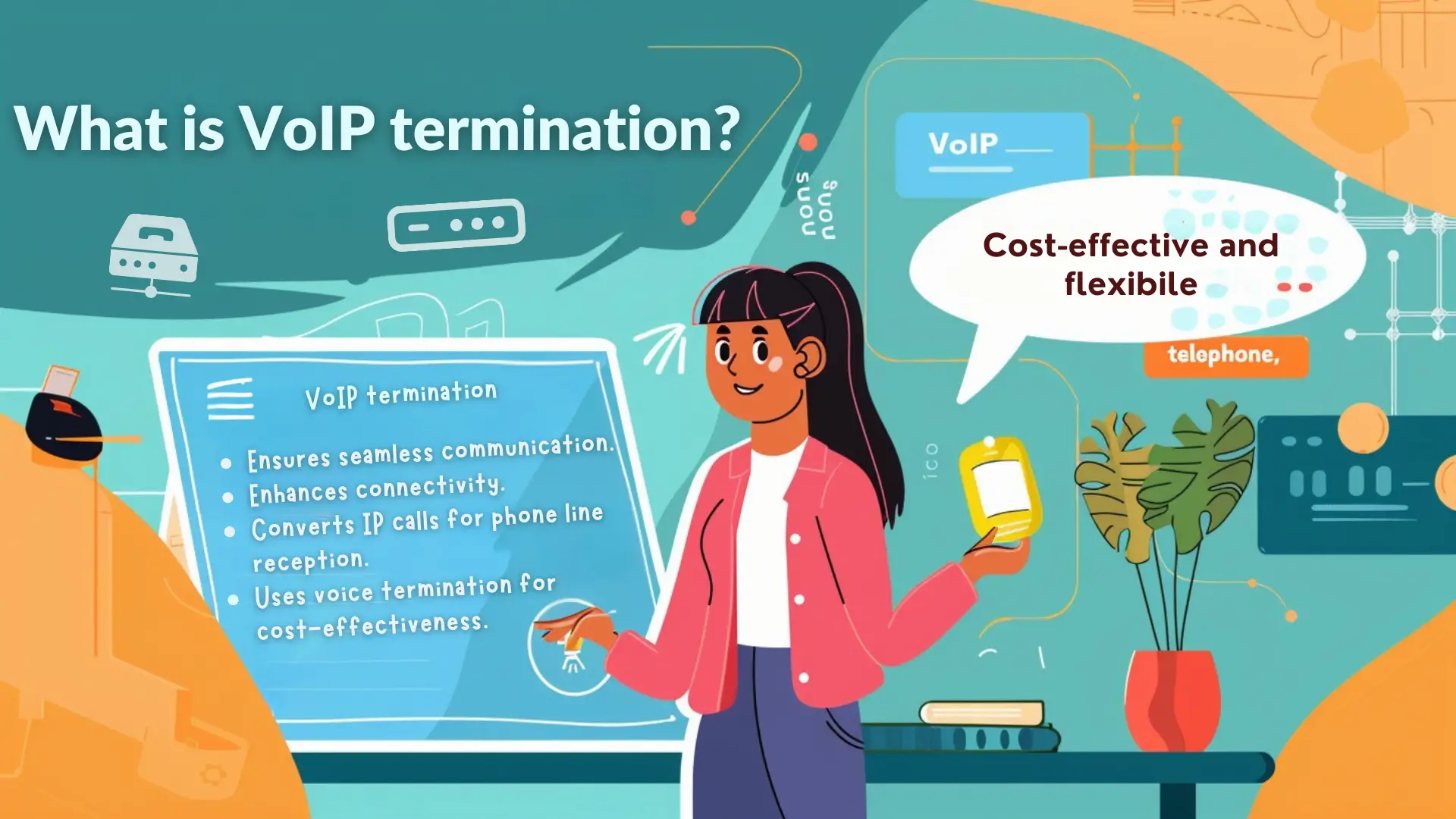 What is VoIP termination?