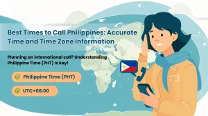 Best times to call the Philippines