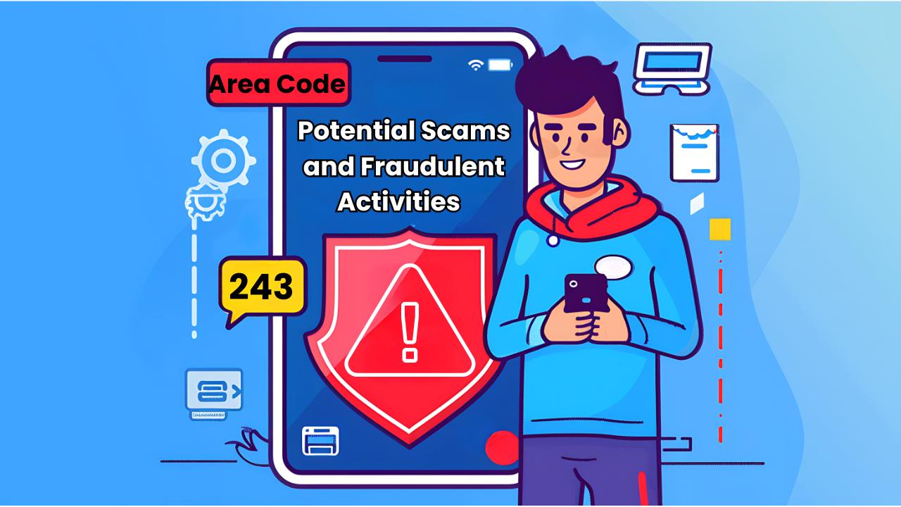 Potential Scams and Fraudulent Activities Associated with the 243 Country Code