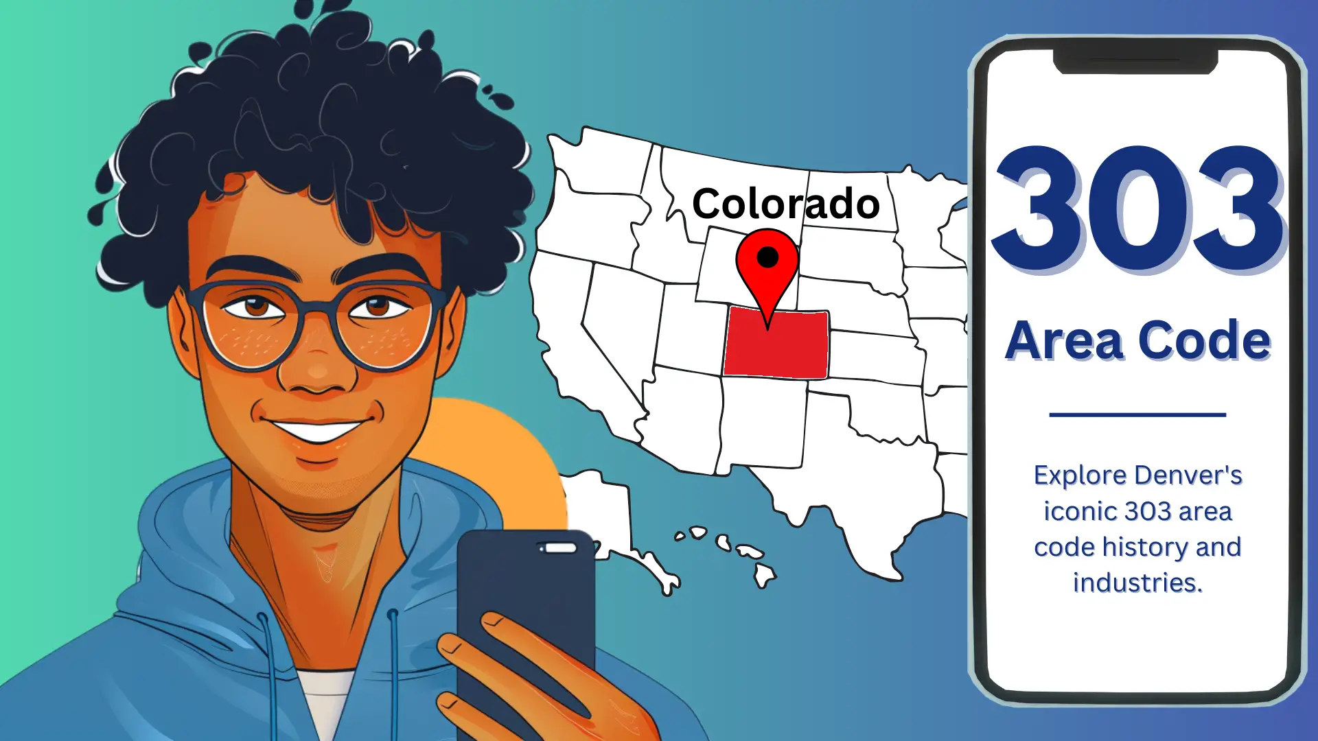 Read more about the article 303 Area Code: Complete Guide to Denver And CO Phone Numbers