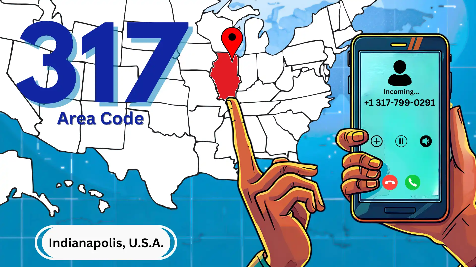 Read more about the article 317 Area Code: Complete Guide to Indianapolis, Surrounding Areas