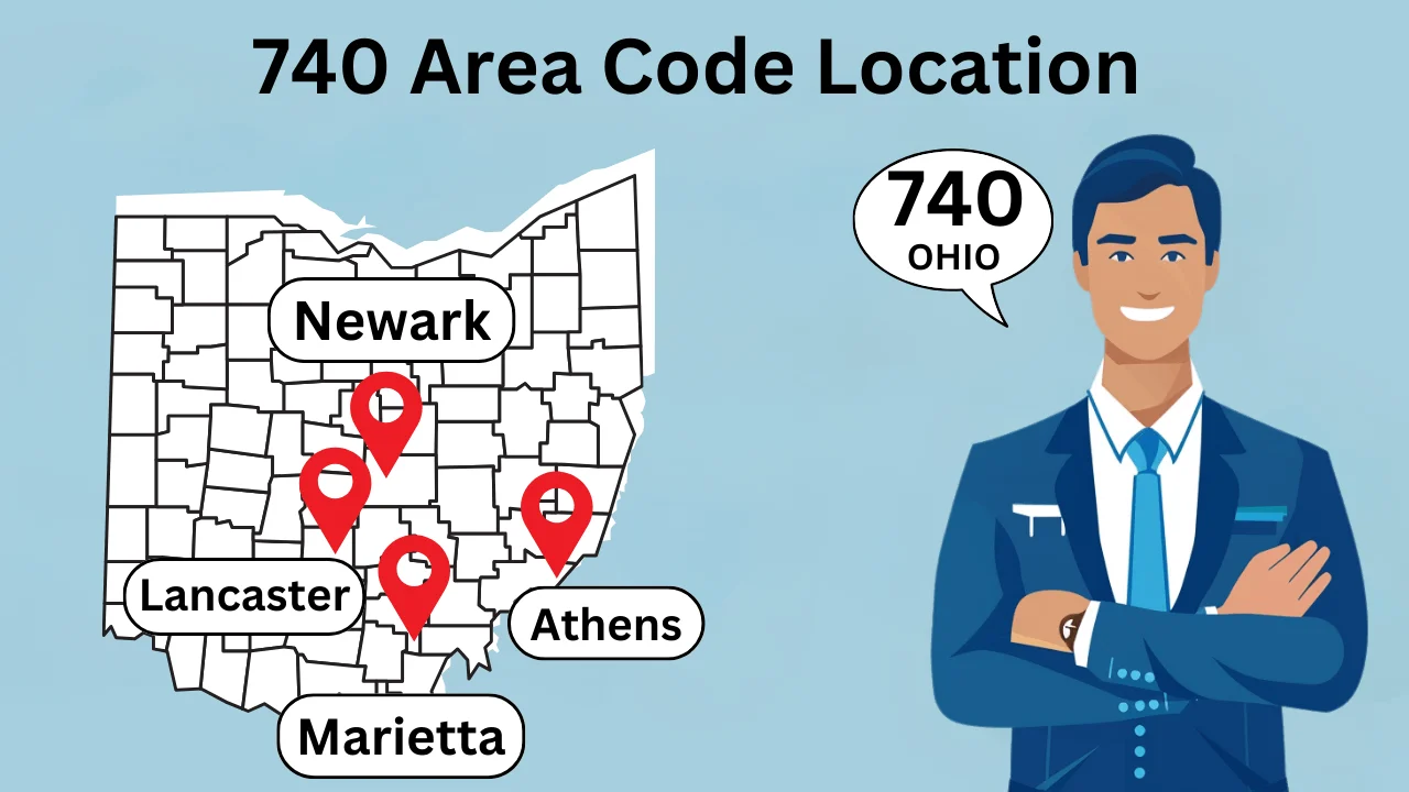 740 Area Code Location