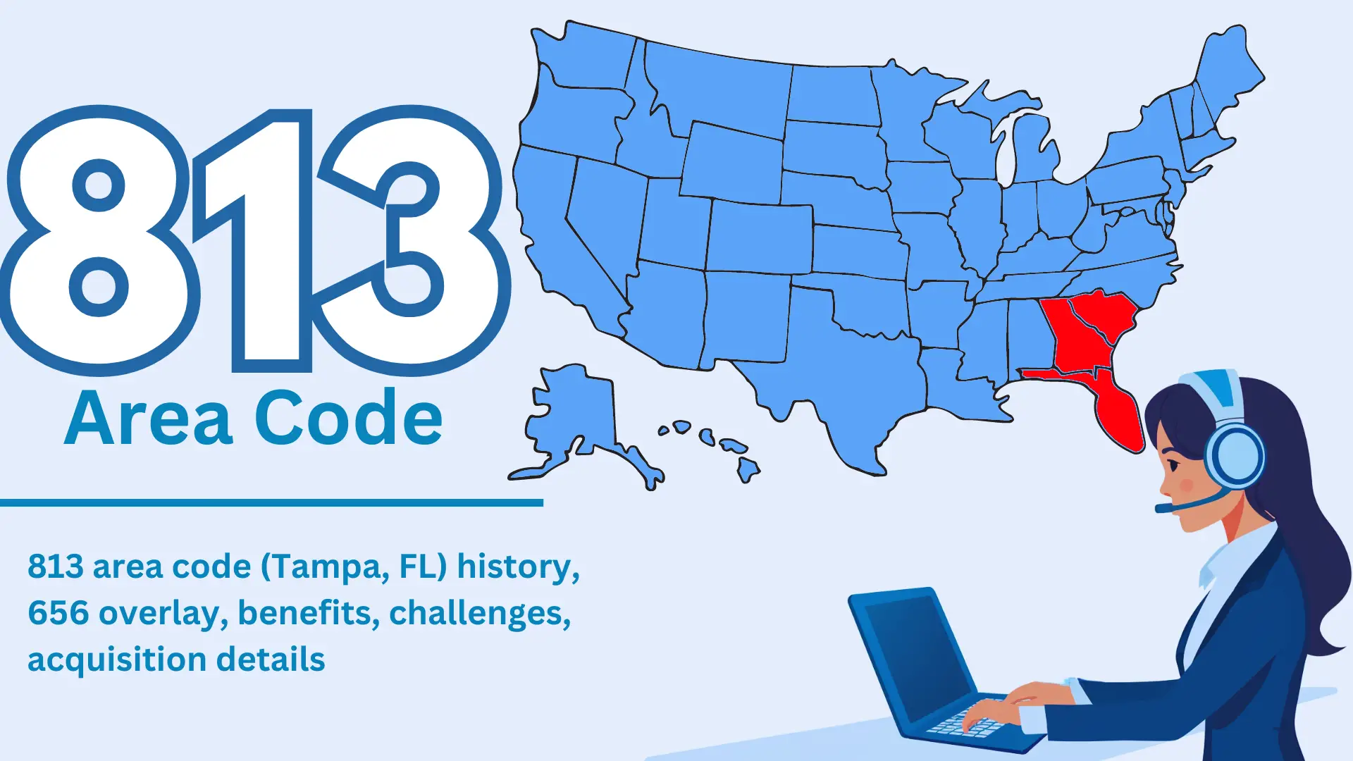 Read more about the article 813 Area Code: Complete Guide to Tampa And FL Phone Numbers