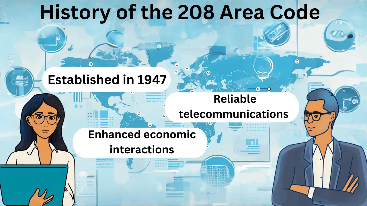 History of the 208 Area Code