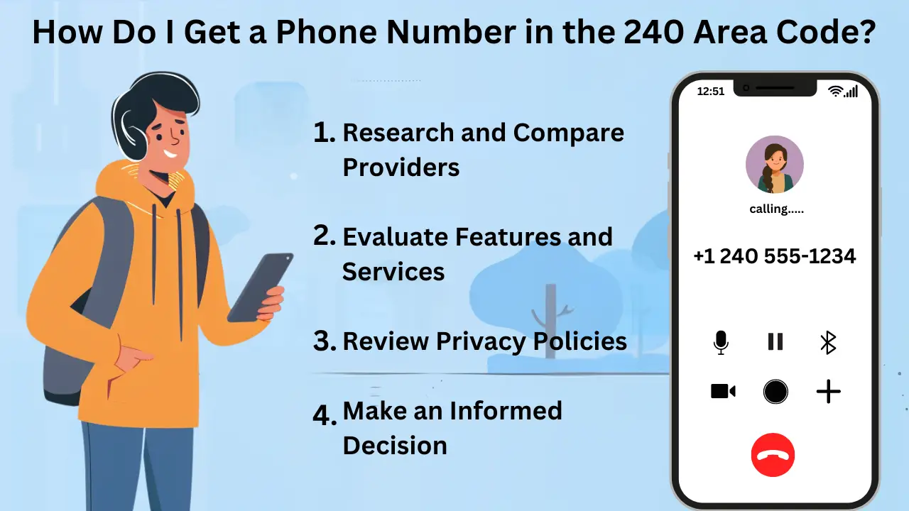 How Do I Get a Phone Number in the 240 Area Code?