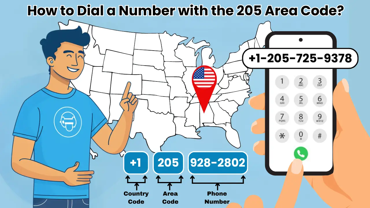 How to Dial a Number with the 205 Area Code