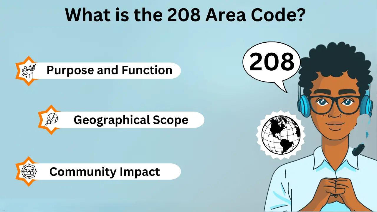 What is the 208 Area Code?