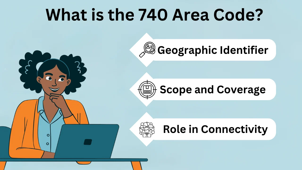 What is the 740 Area Code?