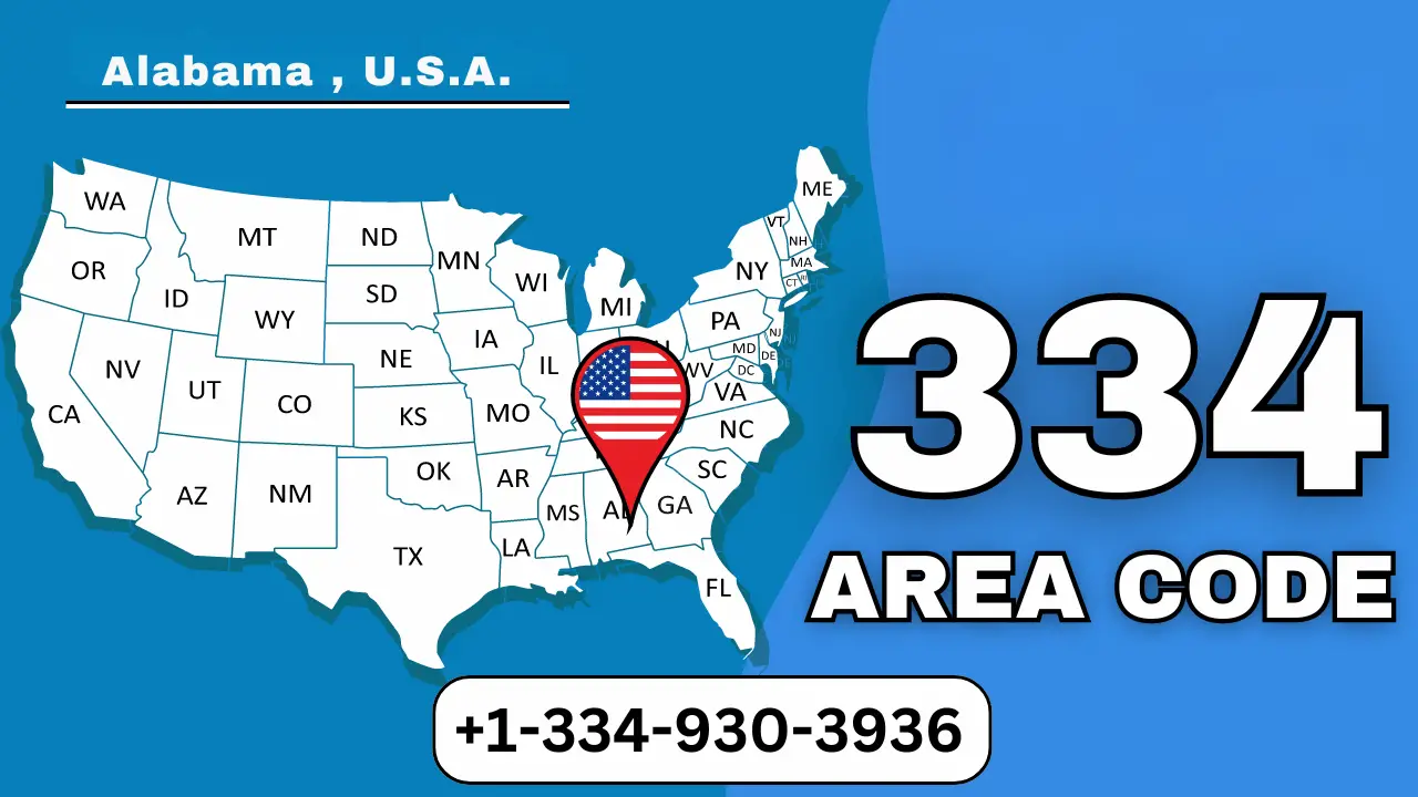 334 Area Code Location