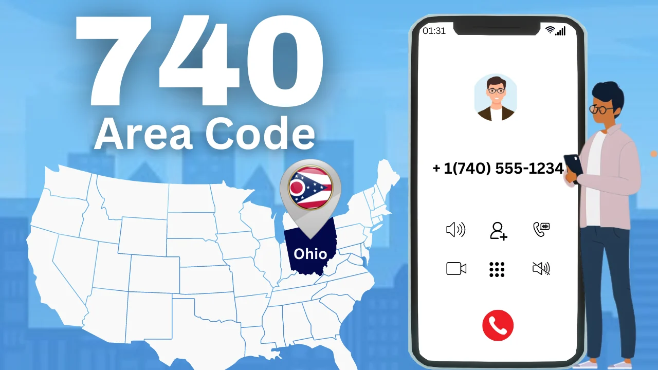 740 area code