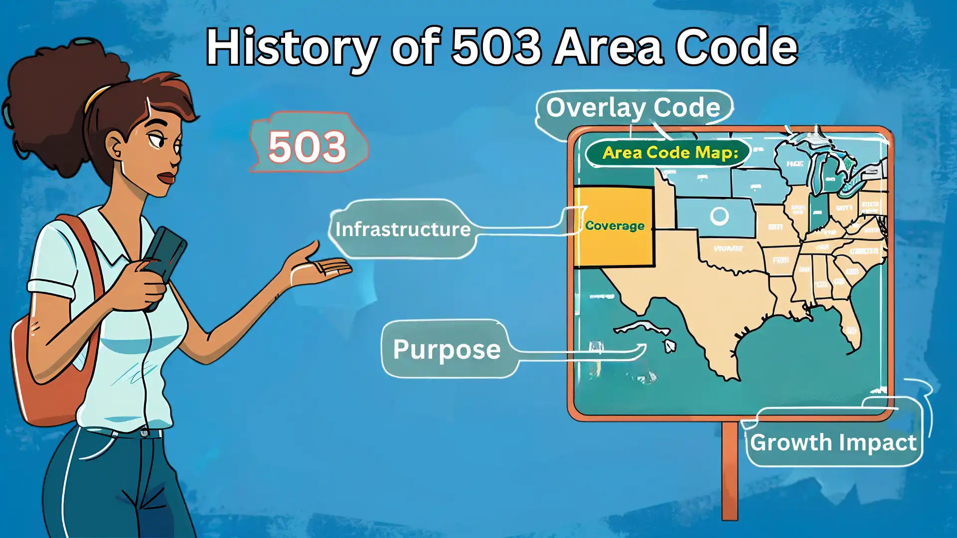 History of 503 Area Code