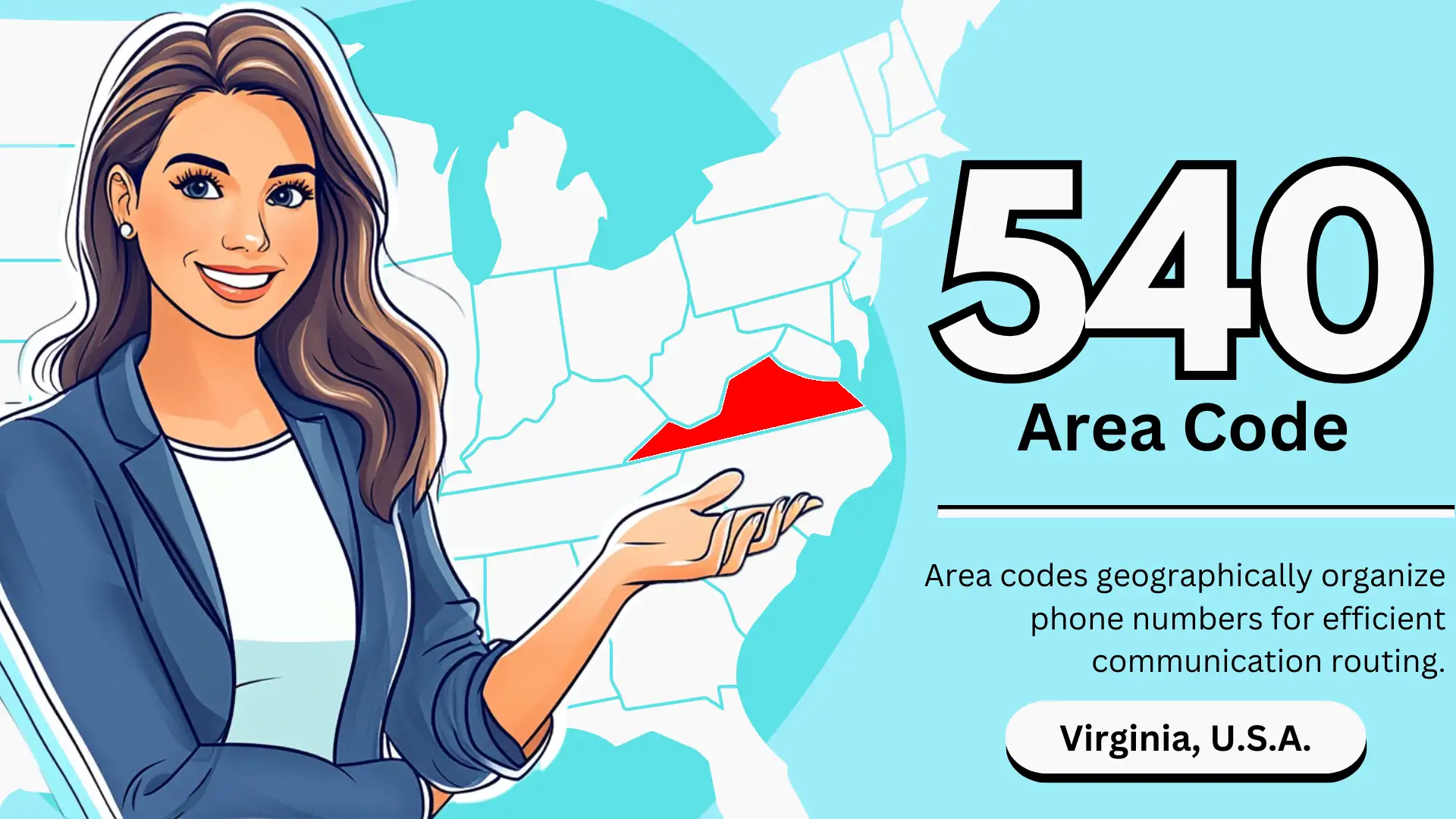 Read more about the article Understanding the 540 Area Code: Location, History, and Significance