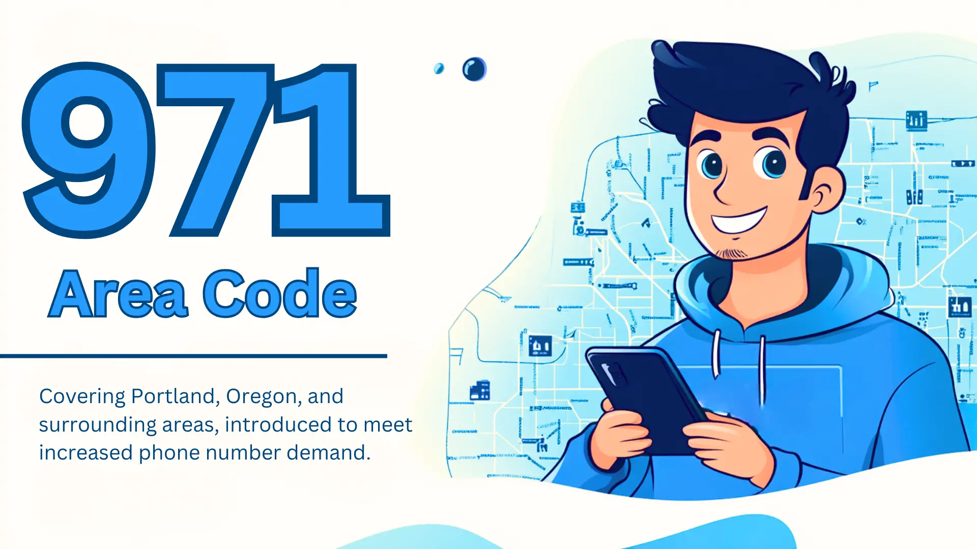 Read more about the article 971 Area Code: Comprehensive Guide with Map and Time Zone