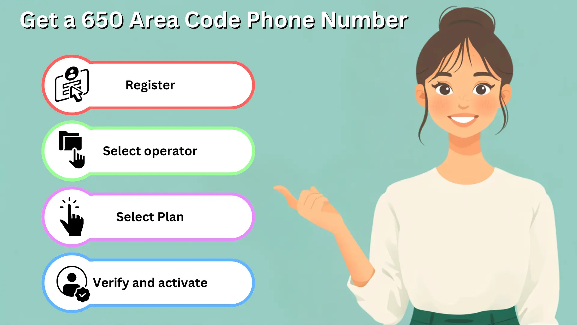 How to Get a 650 Area Code Phone Number