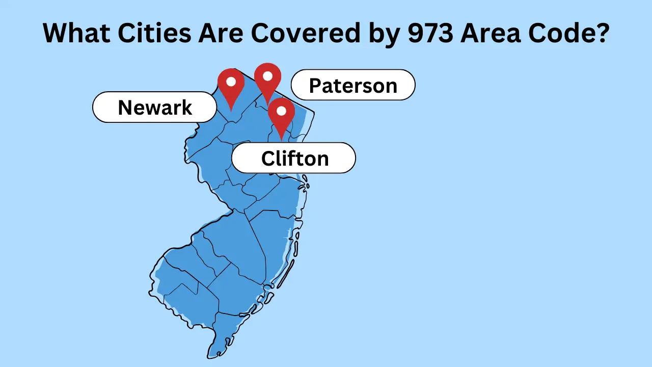 What Cities Are Covered by 973 Area Code