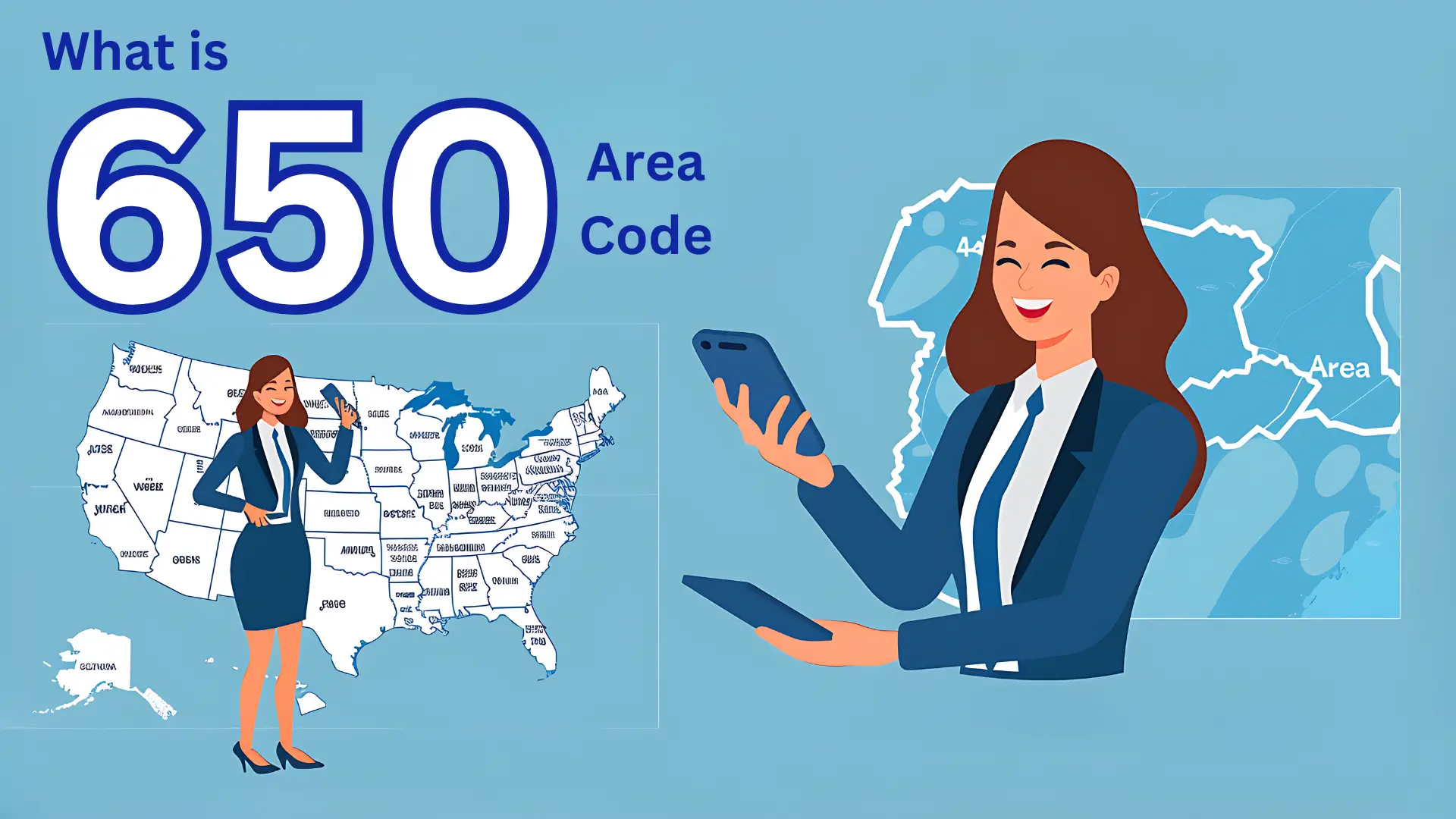 what is area code 650