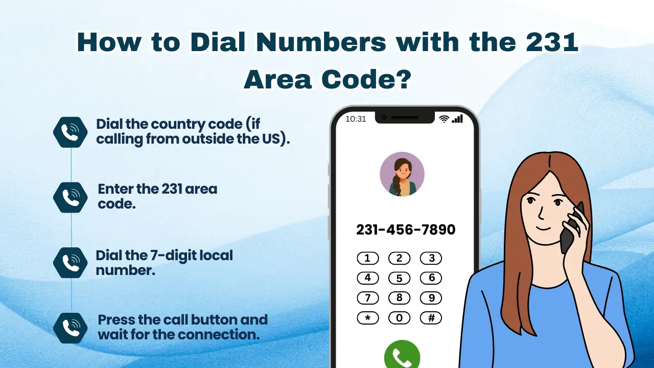 How to Dial Numbers with the 231 Area Code