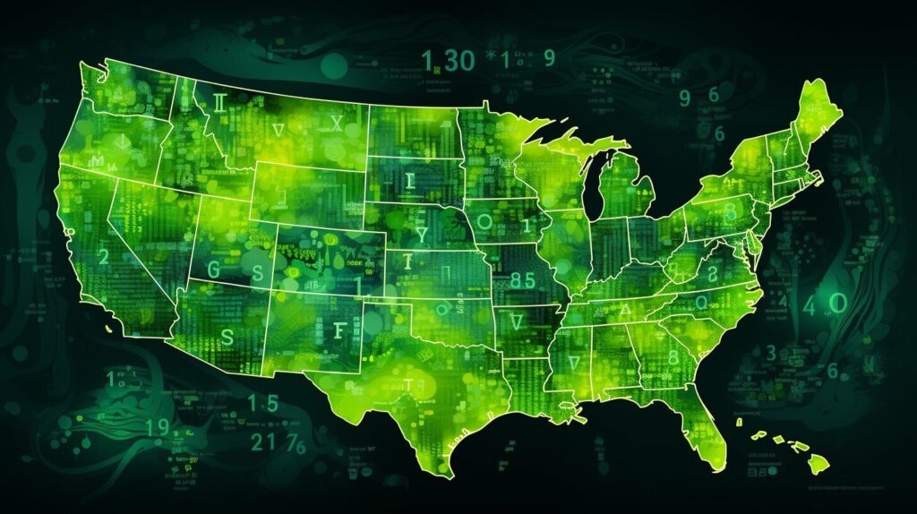 Improved The 646 Area Code In USA An Informative Guide MCM   646 Area Code Map 1024x574 